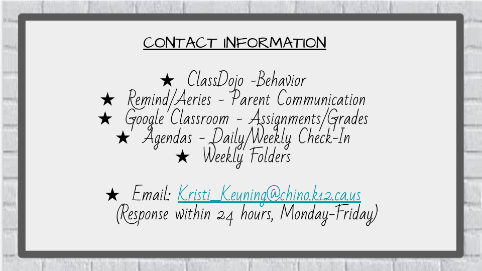 contact